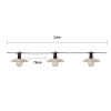 Ljusslinga Glassy Light | 350cm | 6 lampor | transparent [Star Trading] 473-10 501755 - 3