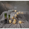 Ljusslinga Glitter | 130cm | 10 lampor | silver [Star Trading] 729-17 501771 - 4