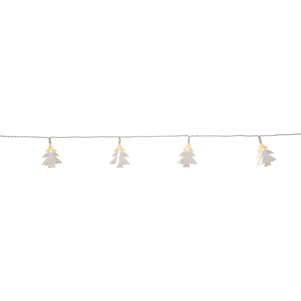 Ljusslinga Izy Julgran | 135cm | 10 lampor | transparent [Star Trading] 729-46 501767 - 1