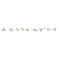Ljusslinga Izy Snöflinga | 135cm | 10 lampor | transparent [Star Trading] 729-47 501766