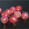 Ljusslinga Jolly light | 1.35m | 10 lampor | rosa [Star Trading] 457-12-1 361396 - 3