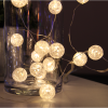 Ljusslinga Marmor | 140cm | 15 lampor | transparent [Star Trading] 726-32 501759 - 2