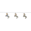 Ljusslinga Nacy Enhörning | 135cm | 10 lampor | transparent [Star Trading] 729-36 501747 - 1