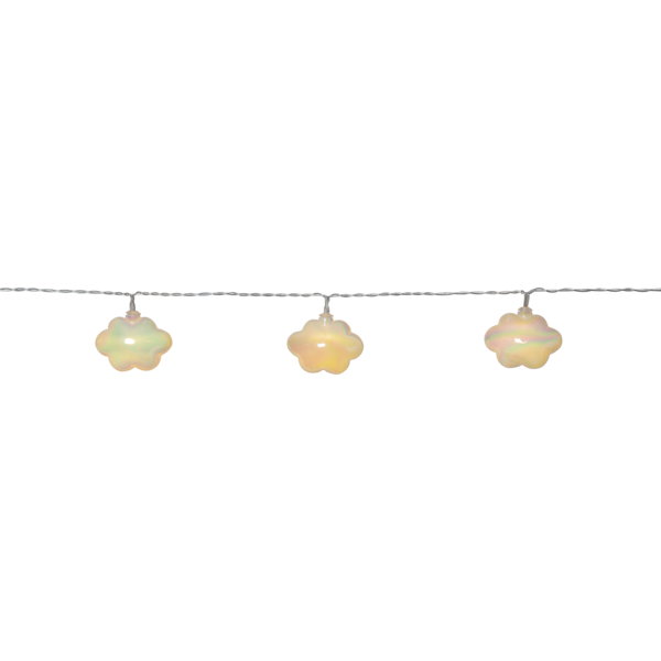 Ljusslinga Nacy Moln | 135cm | 10 lampor | opal [Star Trading] 729-34 501749 - 1