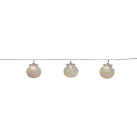 Ljusslinga Nacy Snäckor | 135cm | 10 lampor | pearl [Star Trading] 729-35 501748
