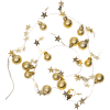 Ljusslinga X-Mas | 90cm | 10 lampor | guld [Star Trading] 728-06 501774 - 1
