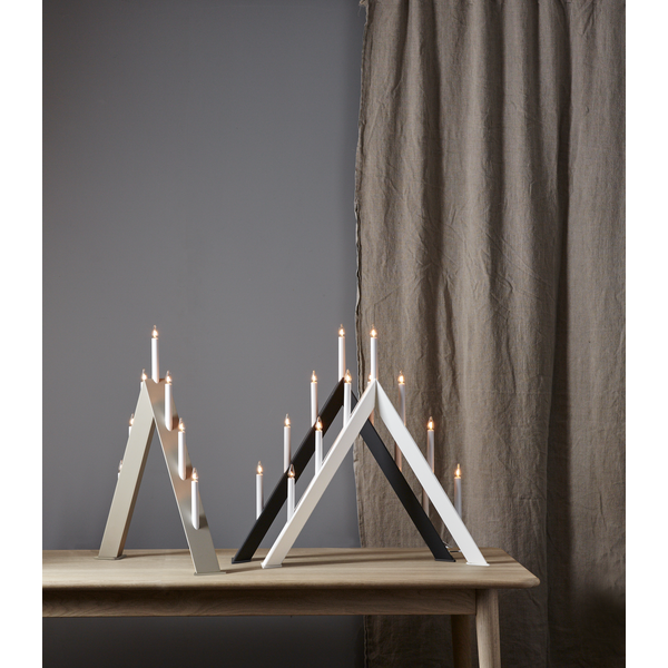 Ljusstake Arrow | 7-arm | trä | vit [Star Trading] 219-85 361278 - 4