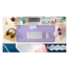 **Utgått ur sortiment**Musmatta 70x30cm | halkfri | Logitech Studio Series | lavendel 828176 - 5