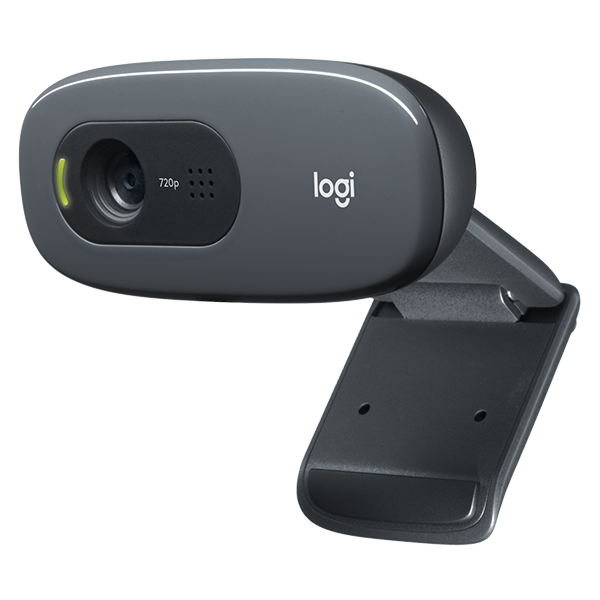 Logitech C270 HD Webbkamera, svart 960-001063 828112 - 1