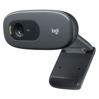 Logitech C270 HD Webbkamera, svart 960-001063 828112