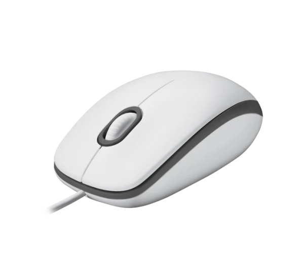 Logitech Datormus | USB-ansluten | vit | Logitech M100 910-005004 910-006764 828105 - 3