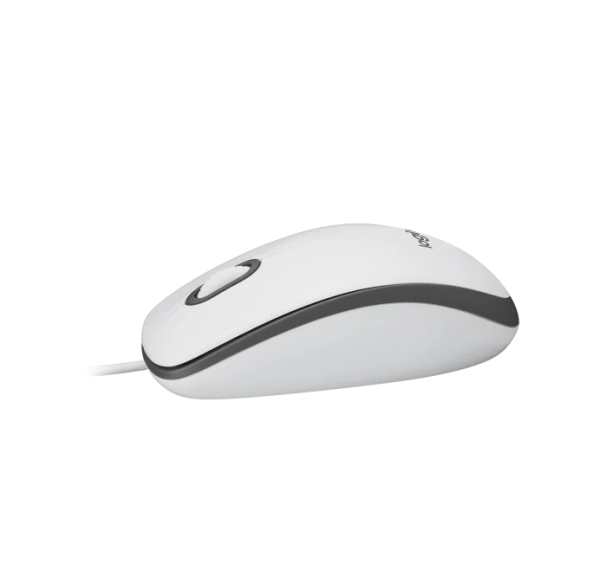 Logitech Datormus | USB-ansluten | vit | Logitech M100 910-005004 910-006764 828105 - 4