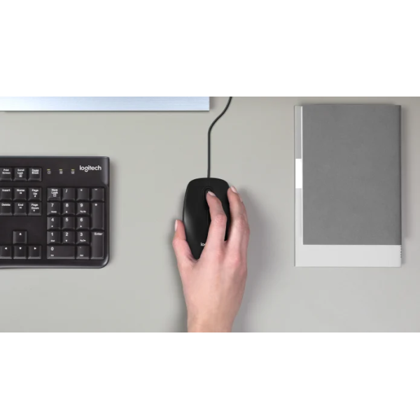 Logitech Datormus | USB-ansluten | vit | Logitech M100 910-005004 910-006764 828105 - 5