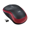 Logitech Datormus | trådlös | röd | Logitech M185 910-002240 828102 - 2