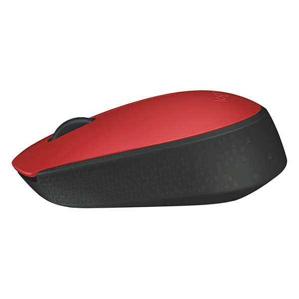 Logitech Datormus | trådlös | röd/svart | Logitech M171 910-004641 828156 - 3