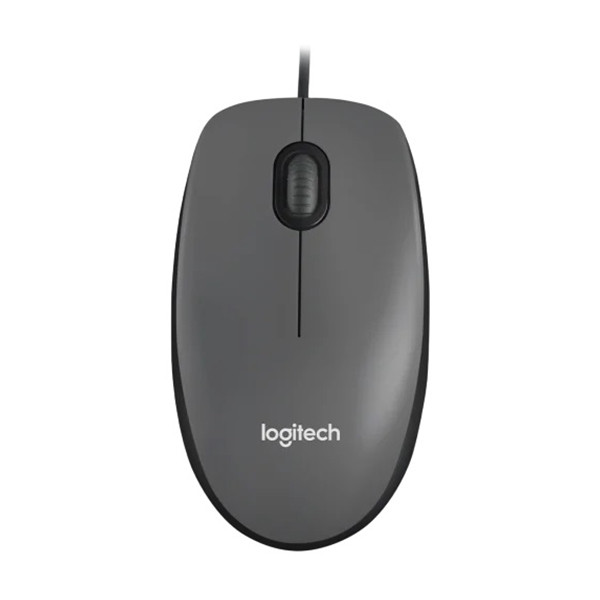 Datormus USB-ansluten | Logitech M100 | grå 828097 - 1