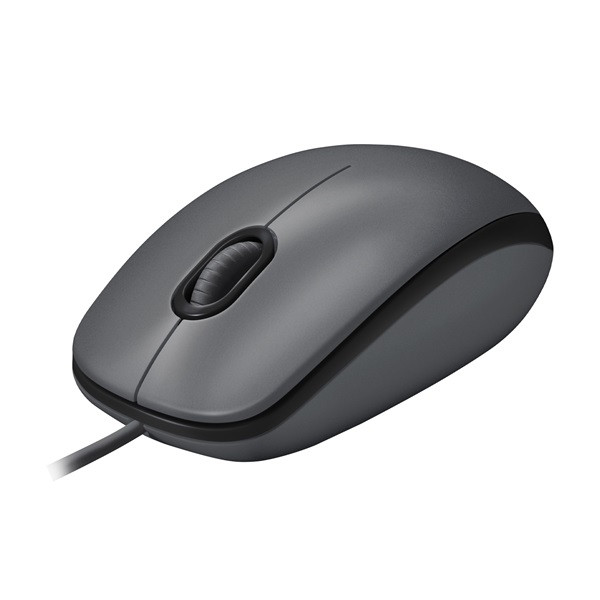 Datormus USB-ansluten | Logitech M100 | grå 828097 - 2