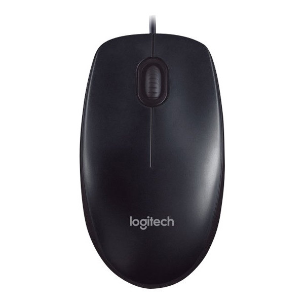 Datormus USB-ansluten | Logitech M90 | svart 828098 - 1