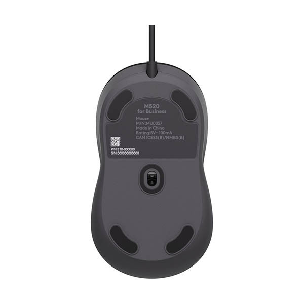 Datormus USB-ansluten | Logitech Signature M520 Business 828545 - 3