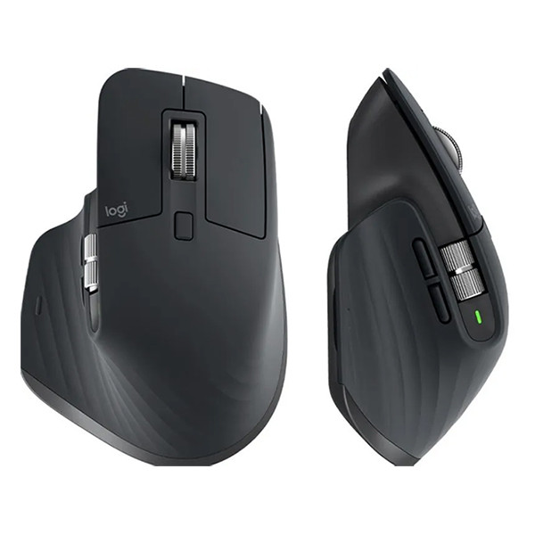 Logitech Datormus ergonomisk | trådlös | svart | Logitech MX Master 3S 910-006559 828199 - 4
