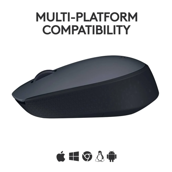 Datormus trådlös | Logitech M170 | grå 828096 - 4