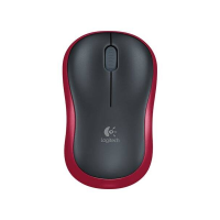 Datormus trådlös | Logitech M185 | röd 828102