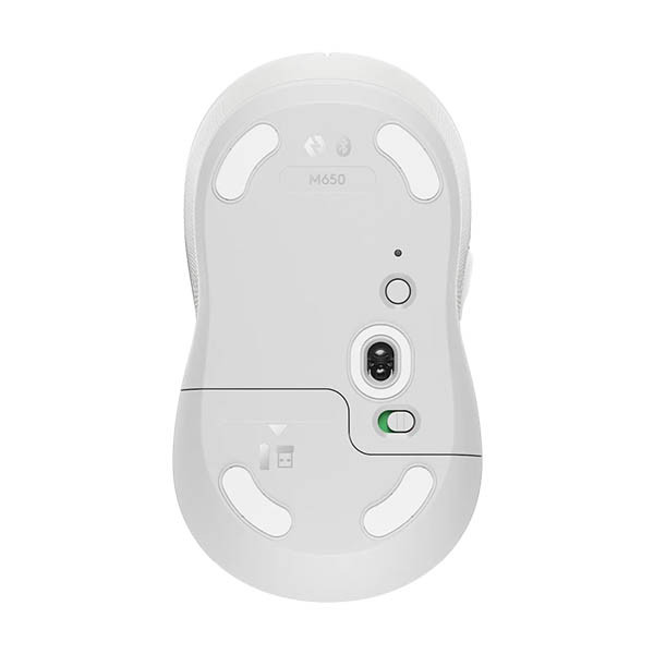 Datormus trådlös | Logitech Signature M650 | vit 828888 - 4