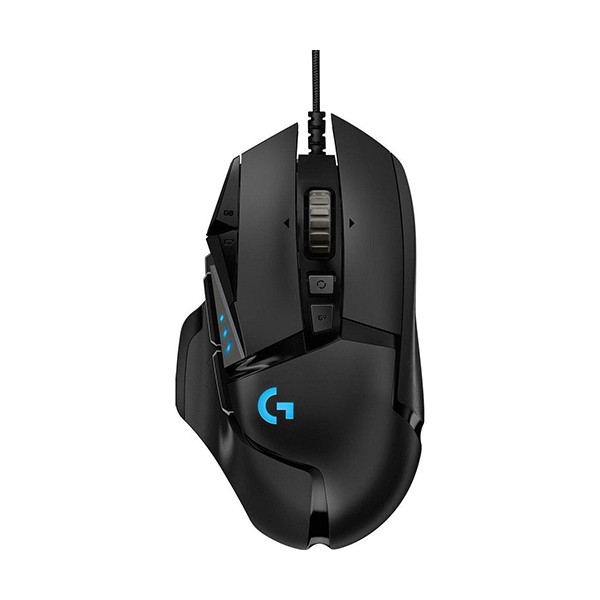 Gaming mus USB-ansluten | svart | Logitech G502 Hero 828193 - 1
