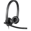 Logitech H570e USB-ansluten Stereo Headset 981-000575 828072 - 1
