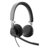 Logitech Headset | Logitech Zone Wired Microsoft Teams | svart 981-000870 828080 - 3