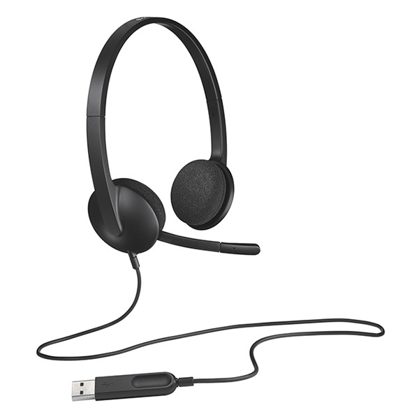 Headset USB | Logitech H340 Stereo | svart 828095 - 1