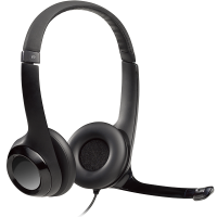 Headset USB | Logitech H390 Stereo | svart 828125