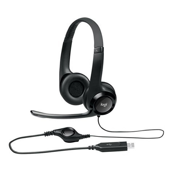 Headset USB | Logitech H390 Stereo | svart 828125 - 2