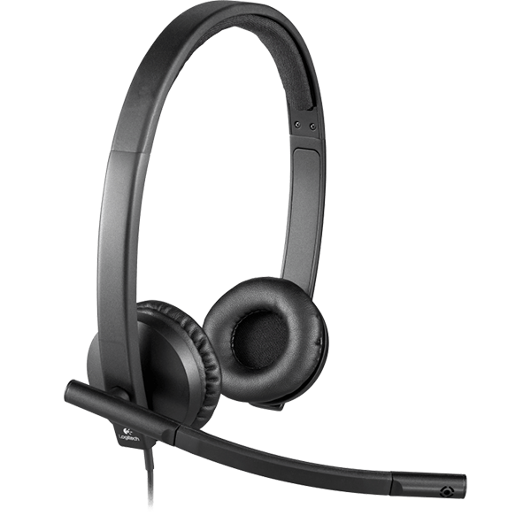 Headset USB | Logitech H570e Stereo | svart 828072 - 1