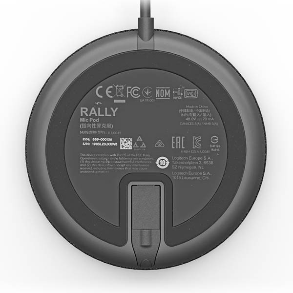 Mikrofonenhet | Logitech Rally 224877 - 3