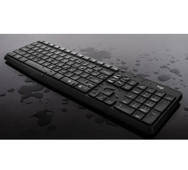 Logitech Tangentbord och mus | trådlös | svart | Logitech MK235 920-007921 828150 - 6