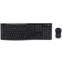 Tangentbord och mus | trådlös | svart | Logitech MK270 501711