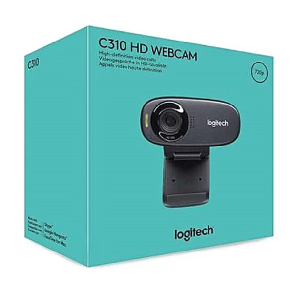 Webbkamera | Logitech C310 HD | svart 828114 - 6