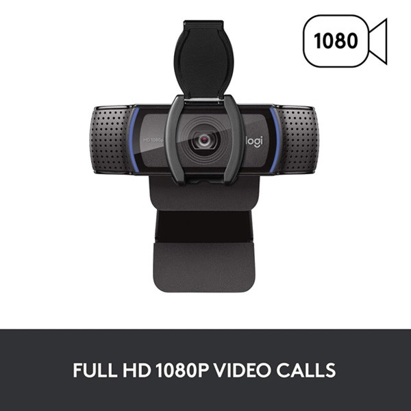 Webbkamera | Logitech C920s HD Pro | svart 828116 - 2