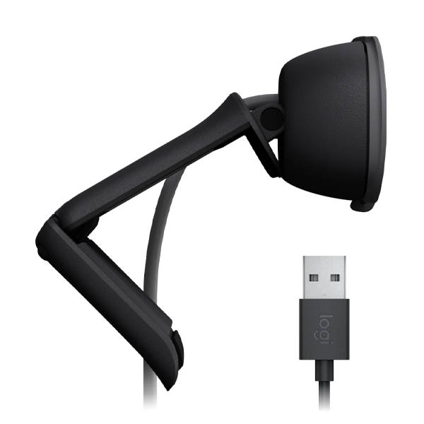 Webbkamera | svart | Logitech Brio 100 828603 - 3