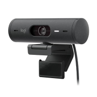 Webbkamera | svart | Logitech Brio 500 828604