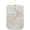 Lykta Flamme Float Cylinder | 13cm | vit [Star Trading] 061-28 501541 - 1