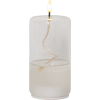 Lykta Flamme Float Cylinder | 17,5cm | vit [Star Trading] 061-29 501543 - 1