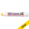 Märkkrita | Artline 40 Paint Crayon High temp | gul | 12st 360654 - 1
