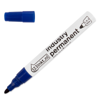 Märkpenna permanent 1.5mm - 3mm | 123ink | blå 301159