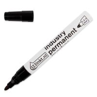 Märkpenna permanent 1.5mm - 3mm | 123ink | svart 301157