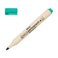 Märkpenna permanent 1 - 3mm | 123ink | grön | återvunnit plast 4-21004C 390599
