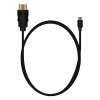 MICRO-HDMI kabel High Speed 10.2 Gb/s | 1m | svart MRCS146 361034