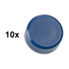 Magnet 15mm | 123ink | blå | 10st