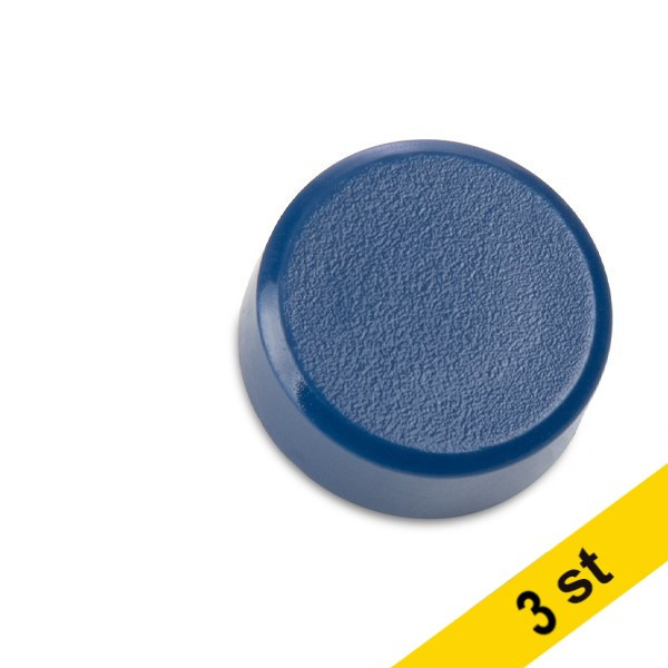 Magnet 15mm | 123ink | blå | 10st x3  301283 - 1